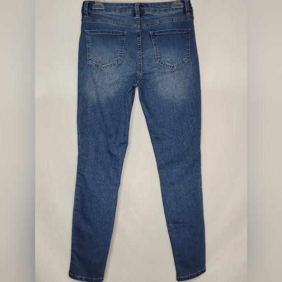 d. Jeans Recycled Denim High Waist Skinny Jeans - Size 6 - Picture 2 of 10